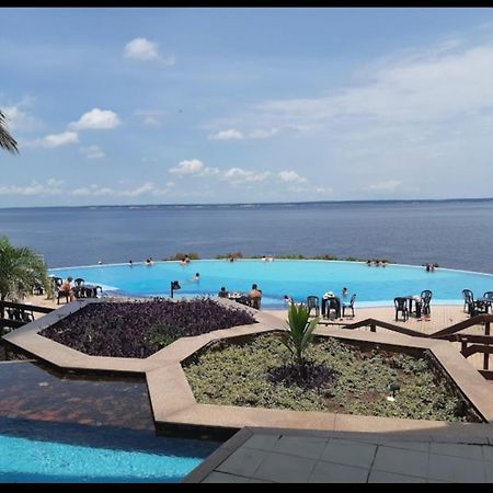 Flat No Condominio Do Edificio Tropical Executive E Residence Com Vista Para O Rio มาเนาส์ ภายนอก รูปภาพ