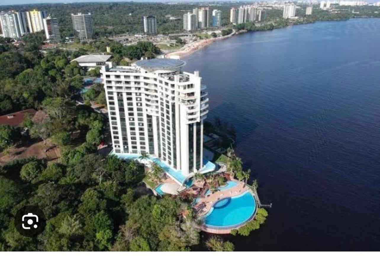 Flat No Condominio Do Edificio Tropical Executive E Residence Com Vista Para O Rio มาเนาส์ ภายนอก รูปภาพ