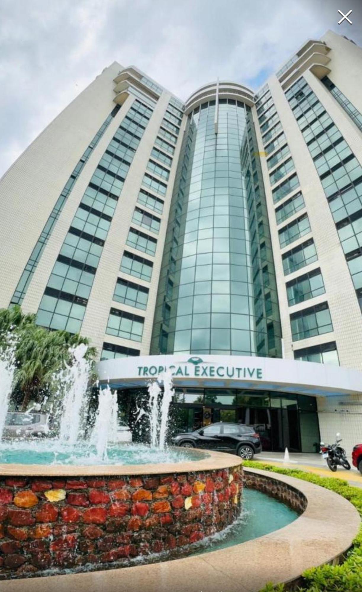 Flat No Condominio Do Edificio Tropical Executive E Residence Com Vista Para O Rio มาเนาส์ ภายนอก รูปภาพ